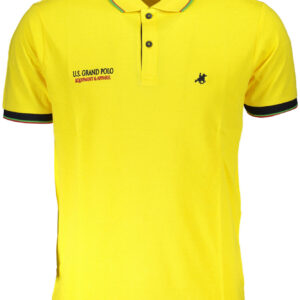 US GRAND POLO SHORT SLEEVE MEN'S YELLOW U.S. GRAND