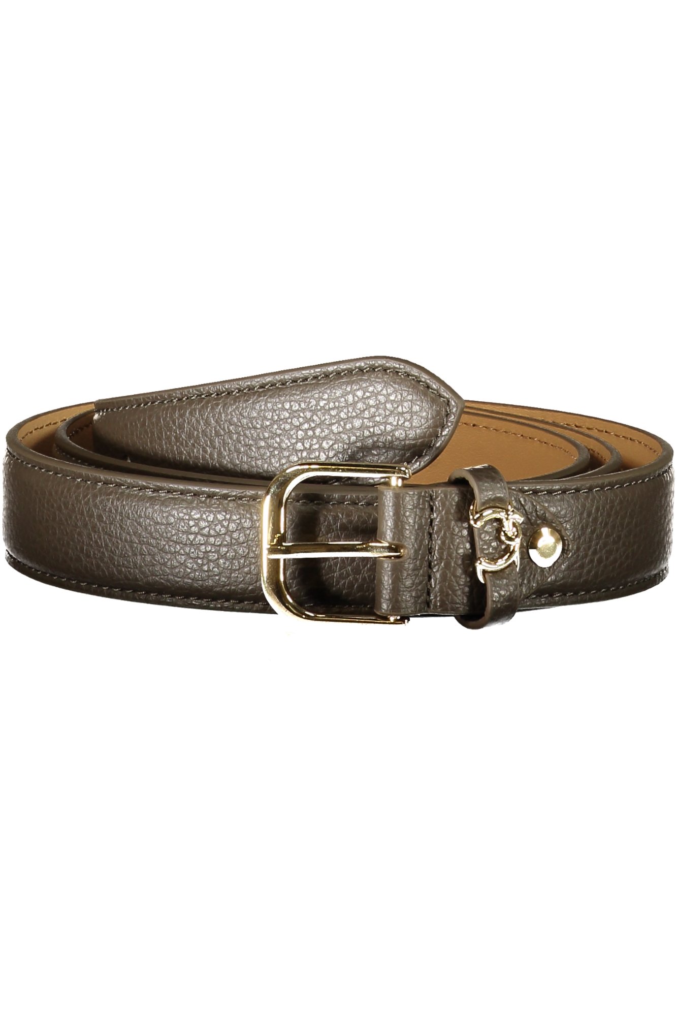 COCCINELLE WOMEN'S LEATHER BELT BROWN COCCINELLE