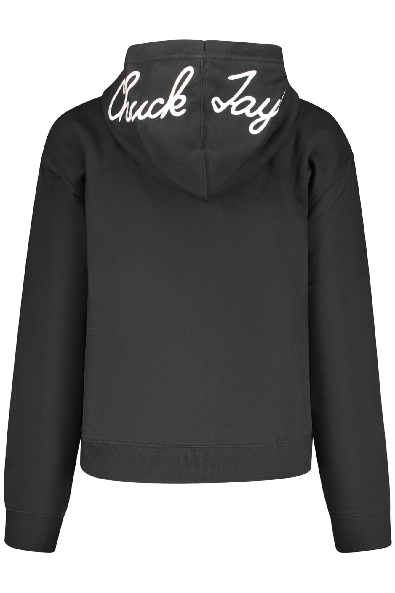 Converse Women's Zip-Up Hoodie Black - Image 2