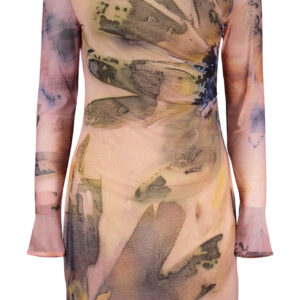 DESIGUAL WOMEN'S SHORT PINK DRESS DESIGUAL