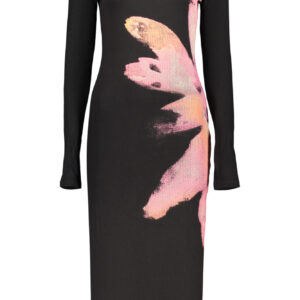 DESIGUAL WOMEN'S LONG BLACK DRESS DESIGUAL