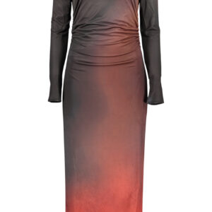 DESIGUAL WOMEN'S LONG BLACK DRESS DESIGUAL