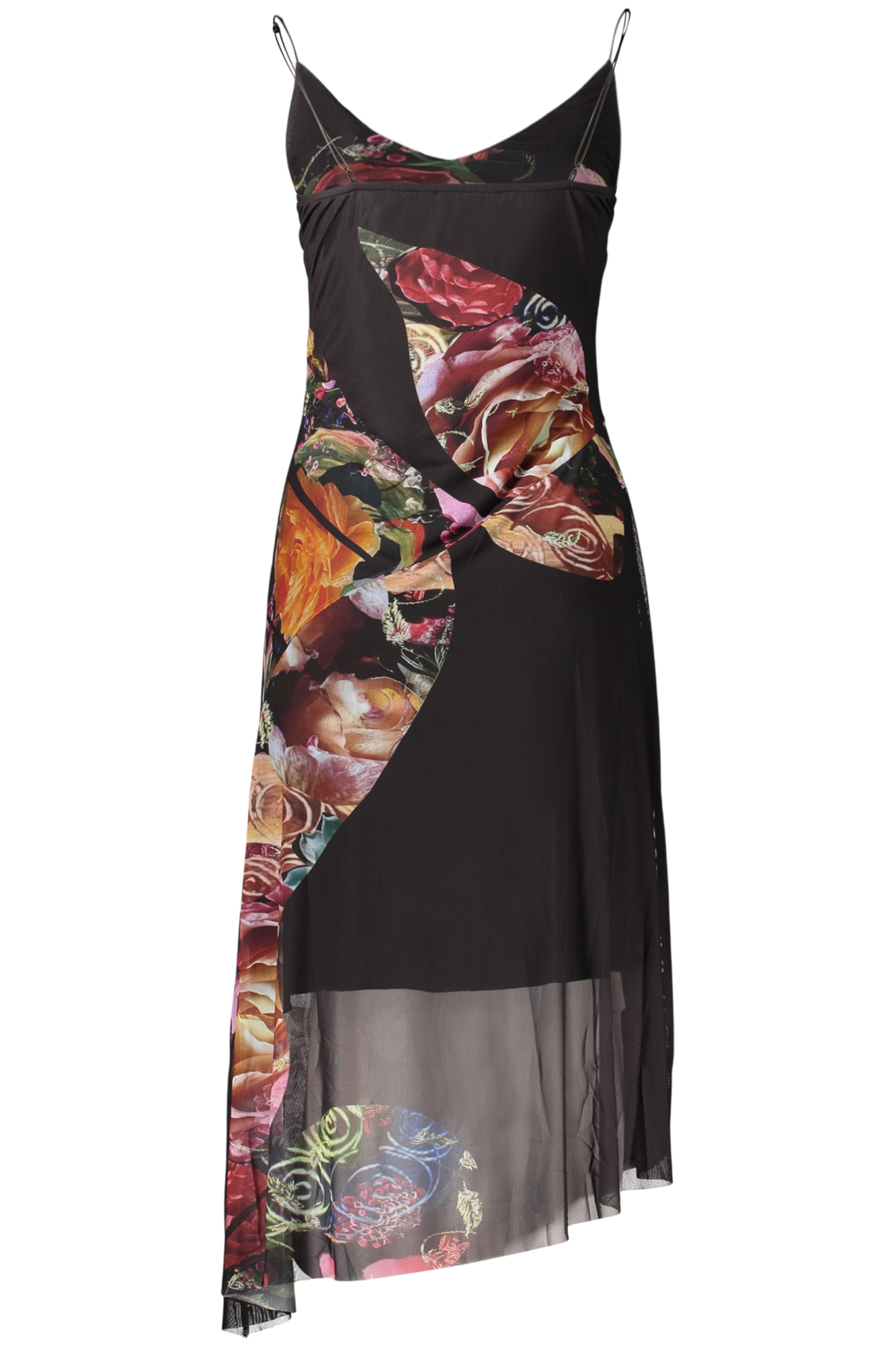 DESIGUAL WOMEN'S LONG BLACK DRESS - Image 2