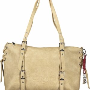 DESIGUAL WOMEN'S BEIGE BAG DESIGUAL