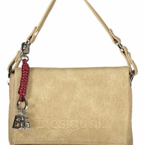 DESIGUAL WOMEN'S BEIGE BAG DESIGUAL