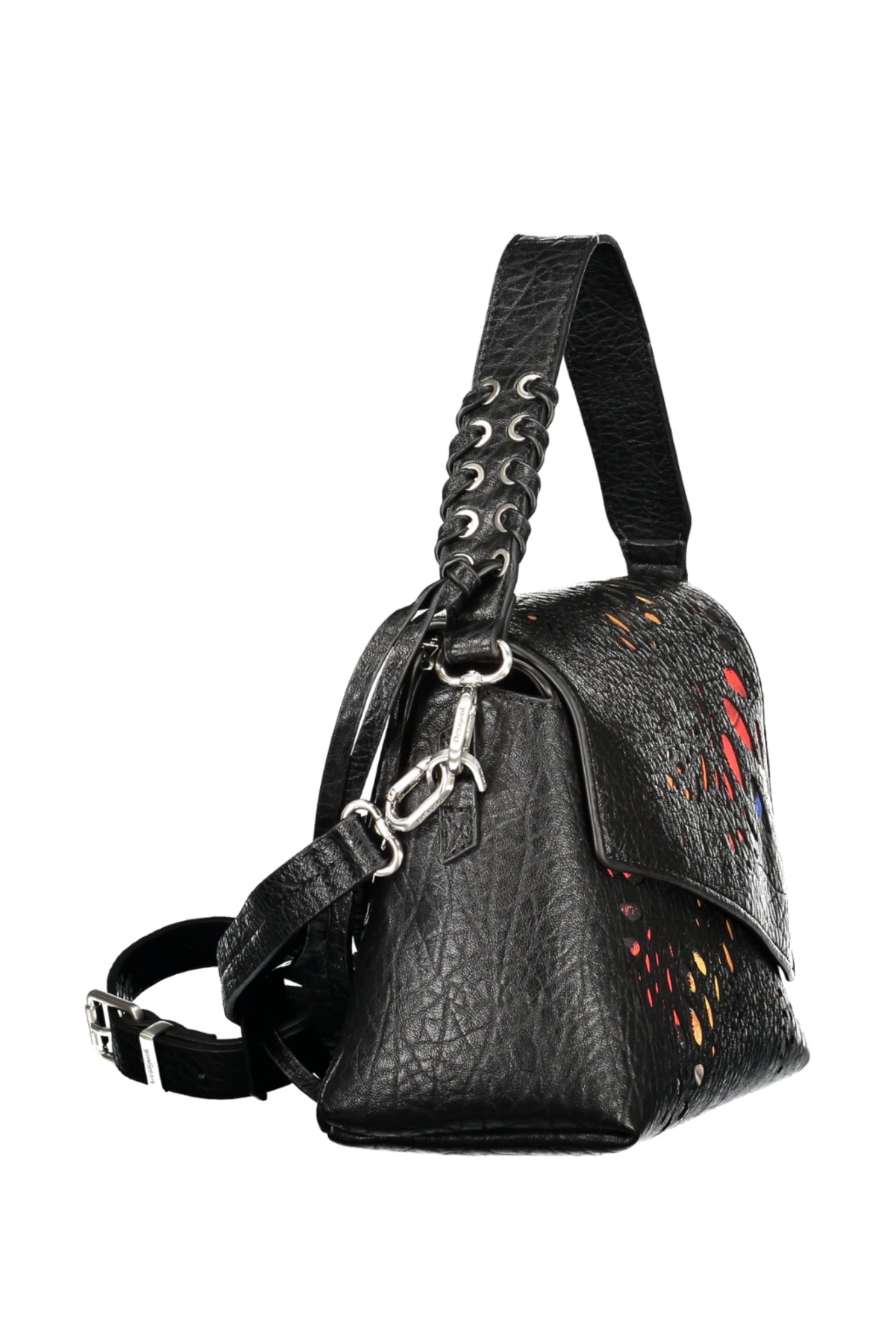 DESIGUAL WOMEN'S BLACK BAG - Image 3