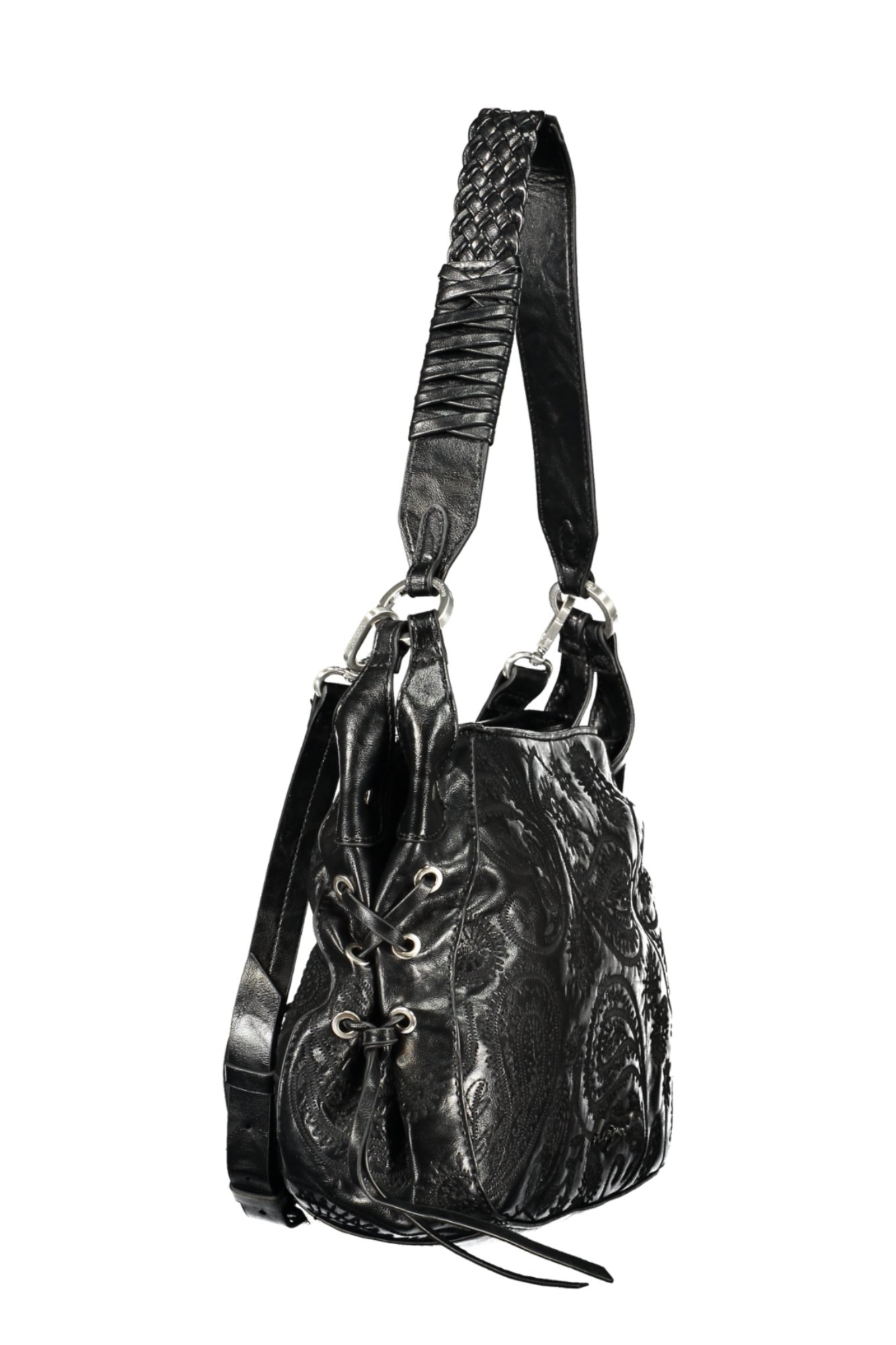 DESIGUAL WOMEN'S BLACK BAG - Image 3