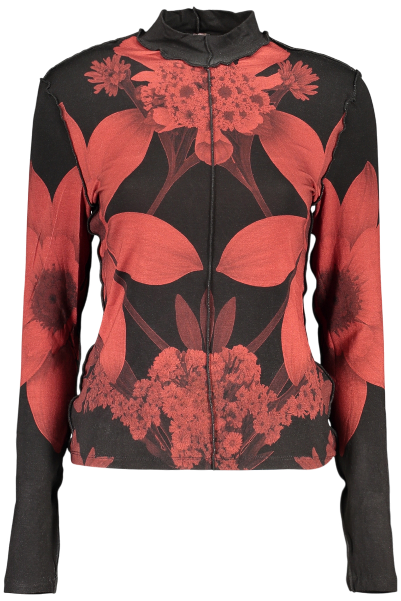 DESIGUAL WOMEN'S BLACK SWEATER DESIGUAL