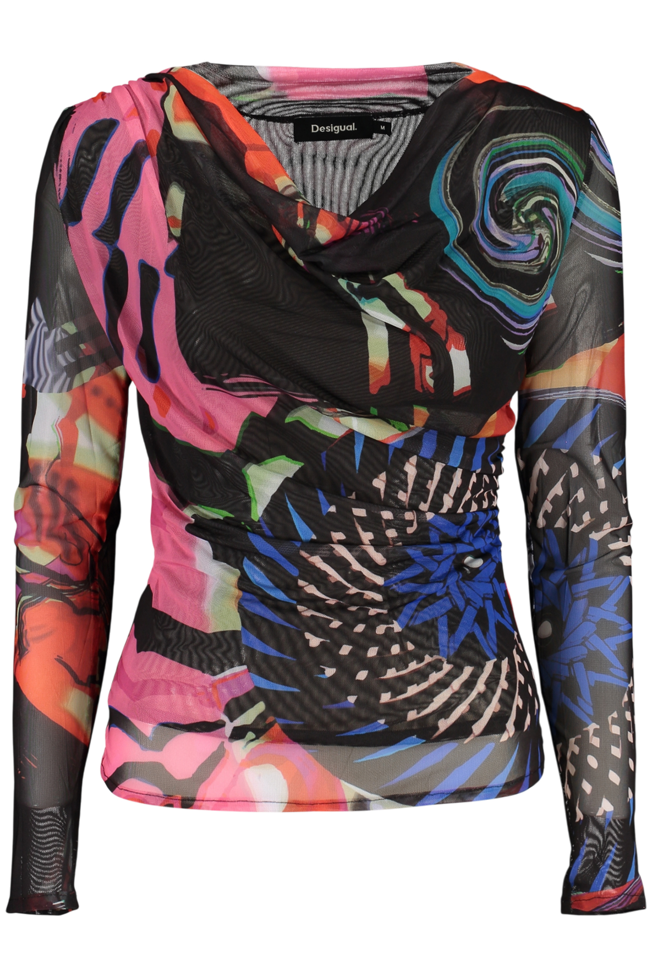 DESIGUAL WOMEN'S BLACK SWEATER DESIGUAL