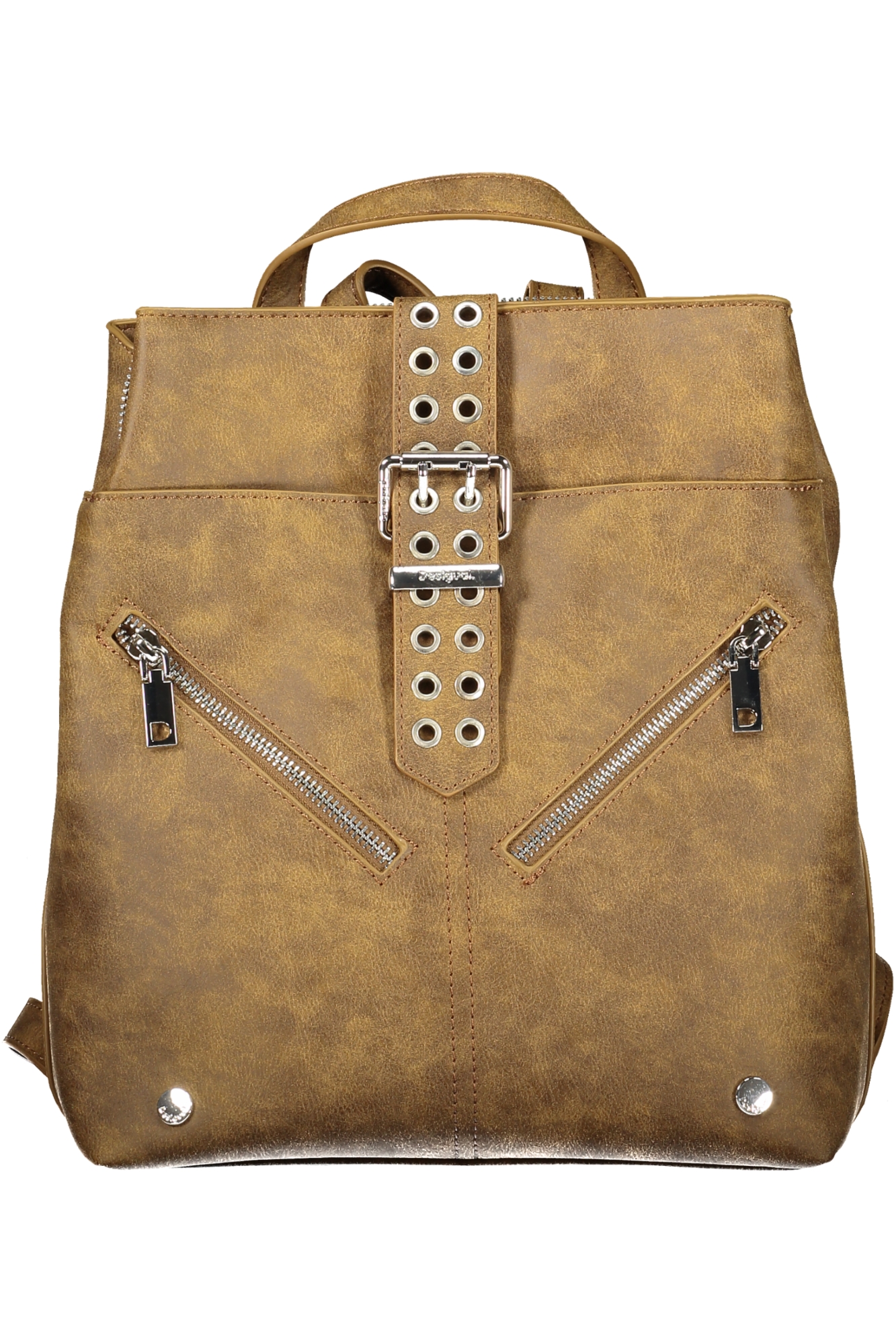 DESIGUAL WOMEN'S BROWN BACKPACK DESIGUAL