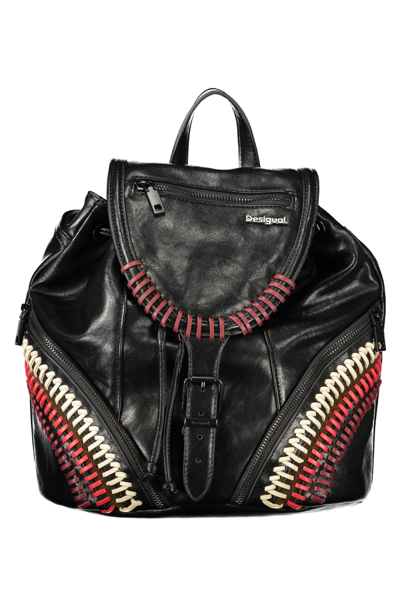 DESIGUAL WOMEN'S BLACK BACKPACK DESIGUAL