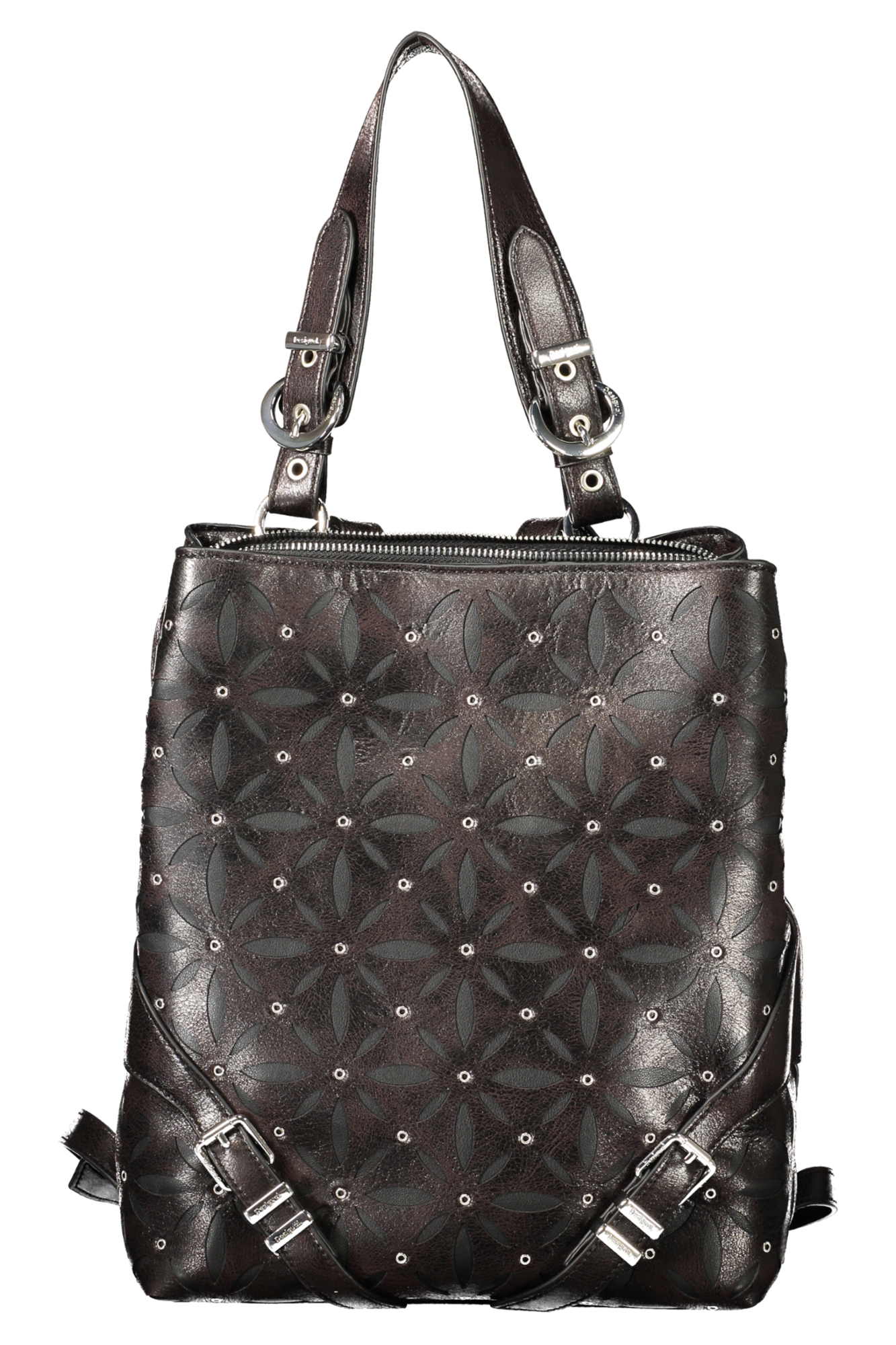 DESIGUAL WOMEN'S BLACK BACKPACK DESIGUAL