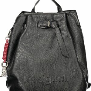 DESIGUAL WOMEN'S BLACK BACKPACK DESIGUAL