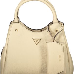 GUESS JEANS WOMEN'S BEIGE BAG GUESS JEANS