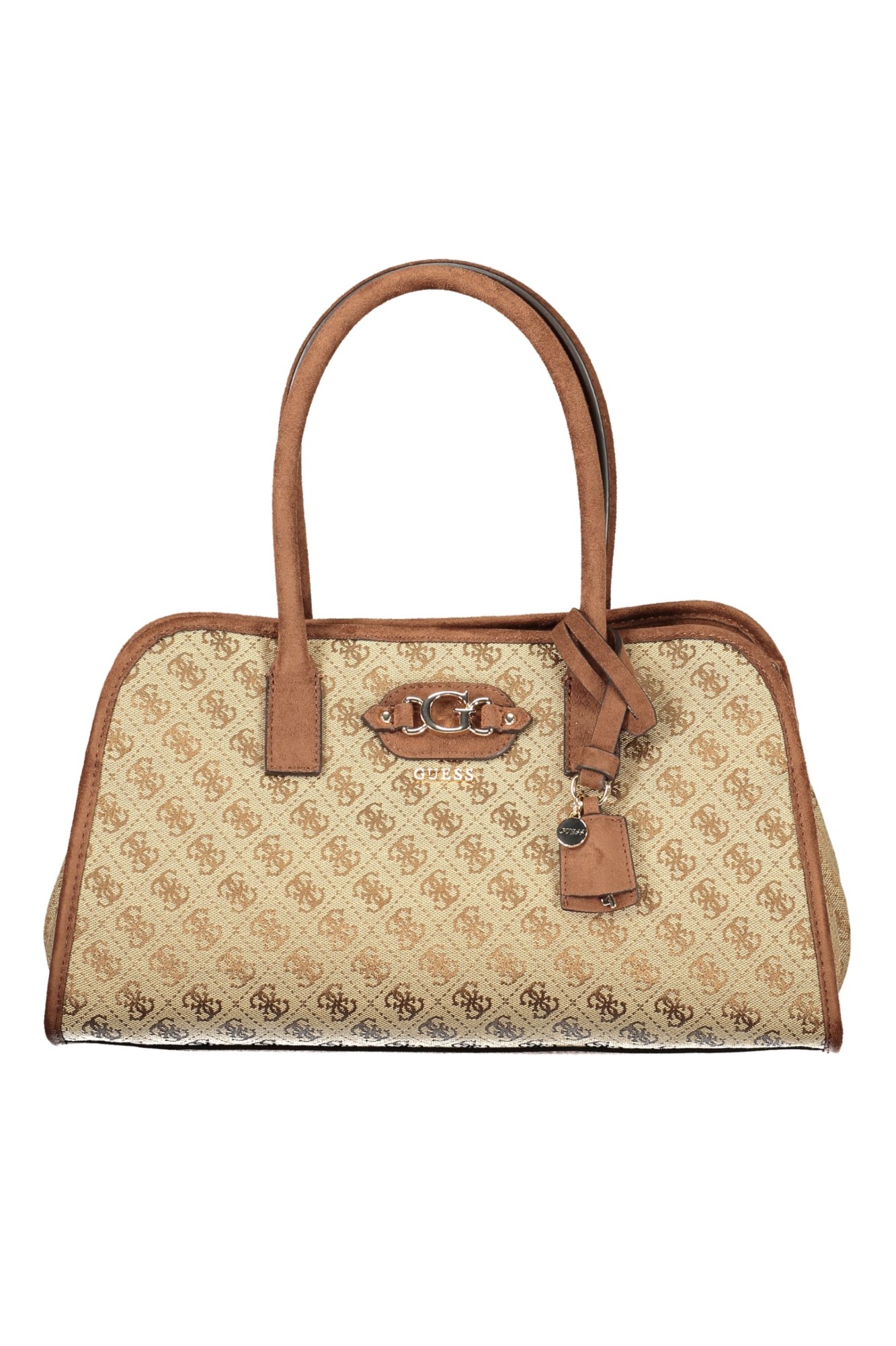 GUESS JEANS WOMEN'S BEIGE BAG GUESS JEANS