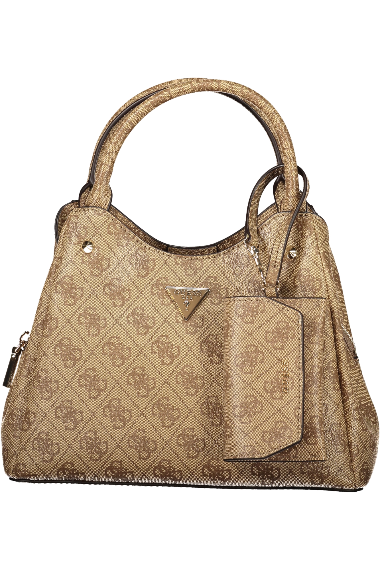 GUESS JEANS WOMEN'S BEIGE BAG GUESS JEANS
