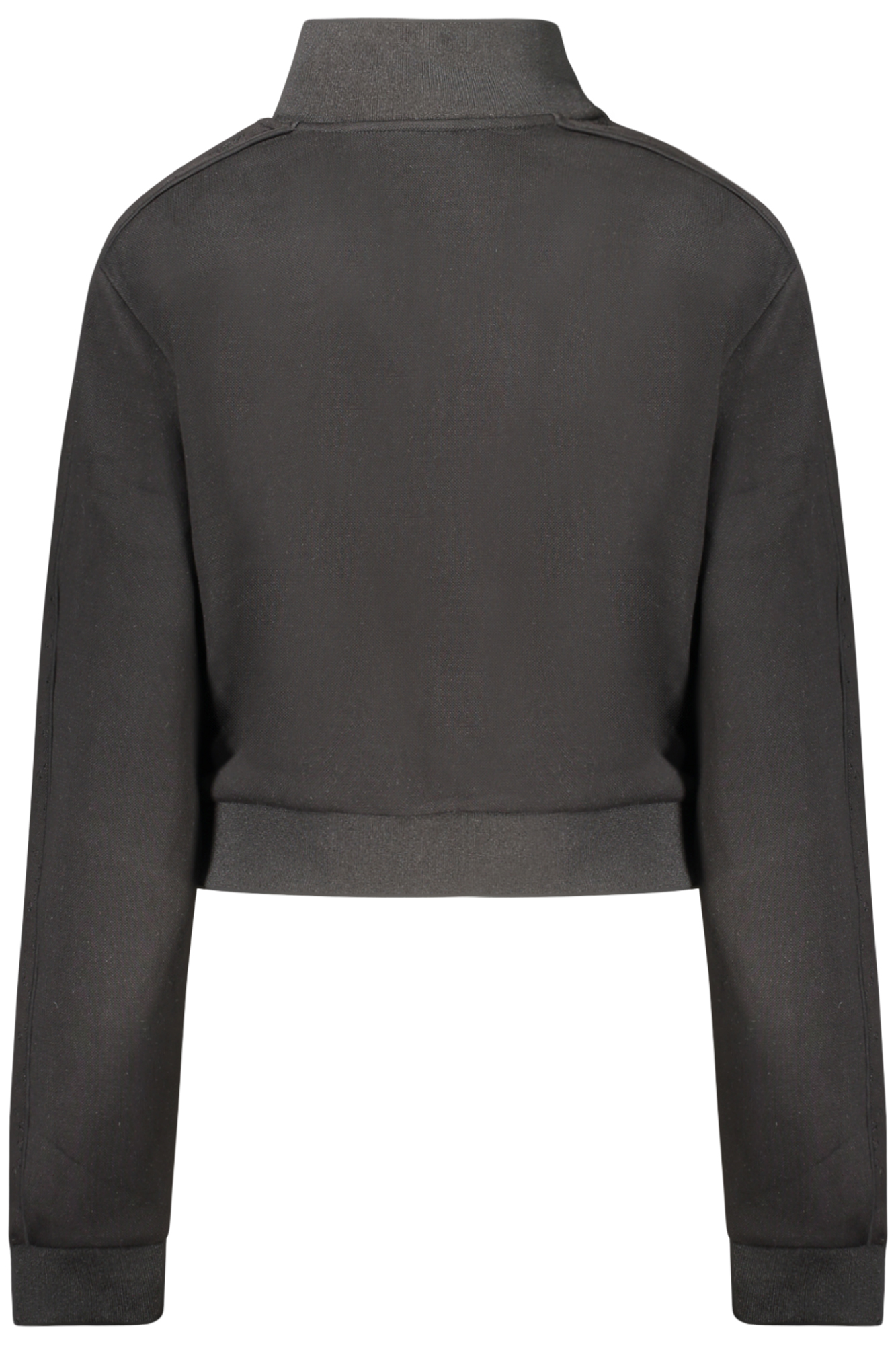 GUESS JEANS WOMEN'S BLACK ZIP-UP SWEATSHIRT - Image 2