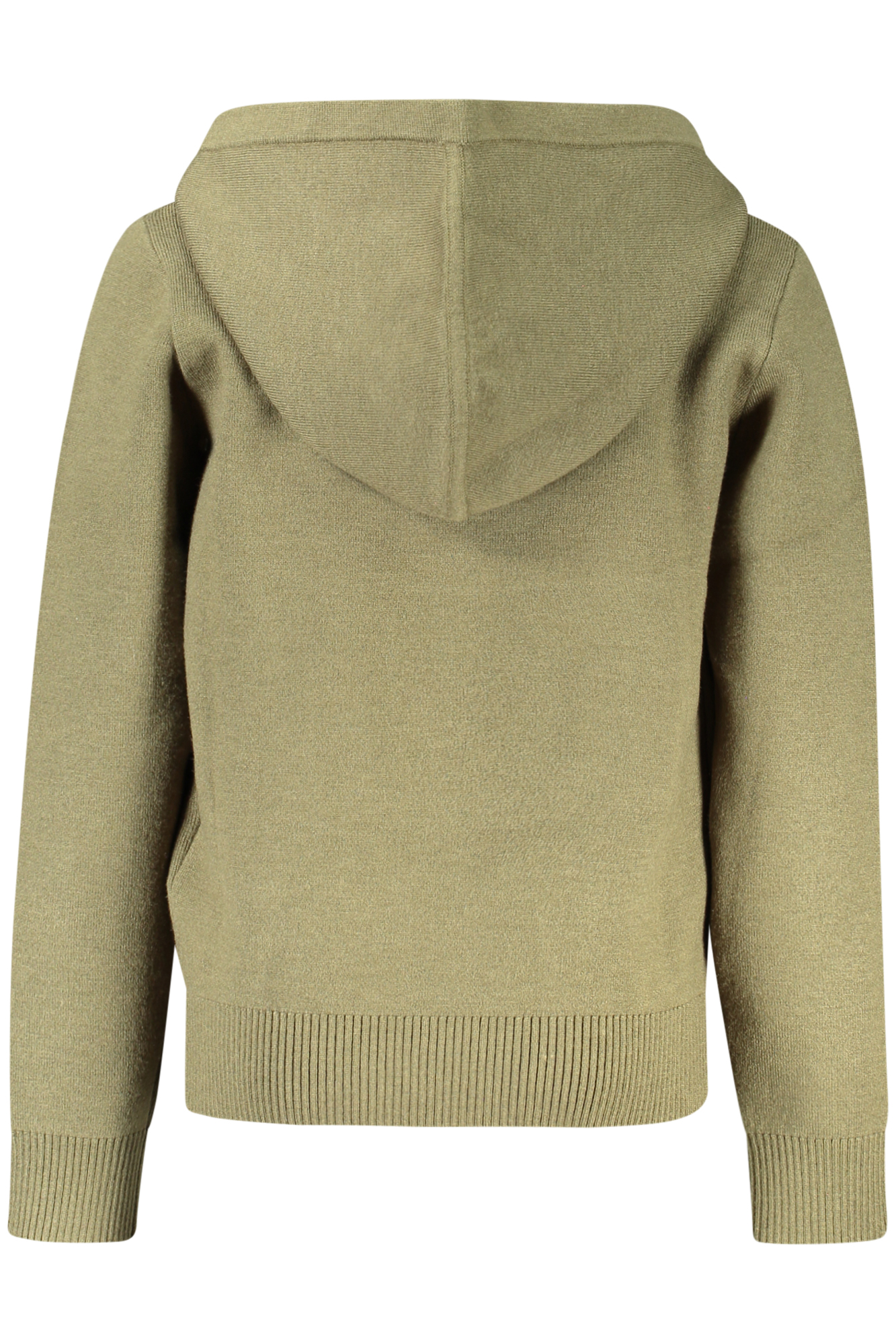 GUESS JEANS CHILDREN'S GREEN ZIP-UP SWEATSHIRT - Image 2