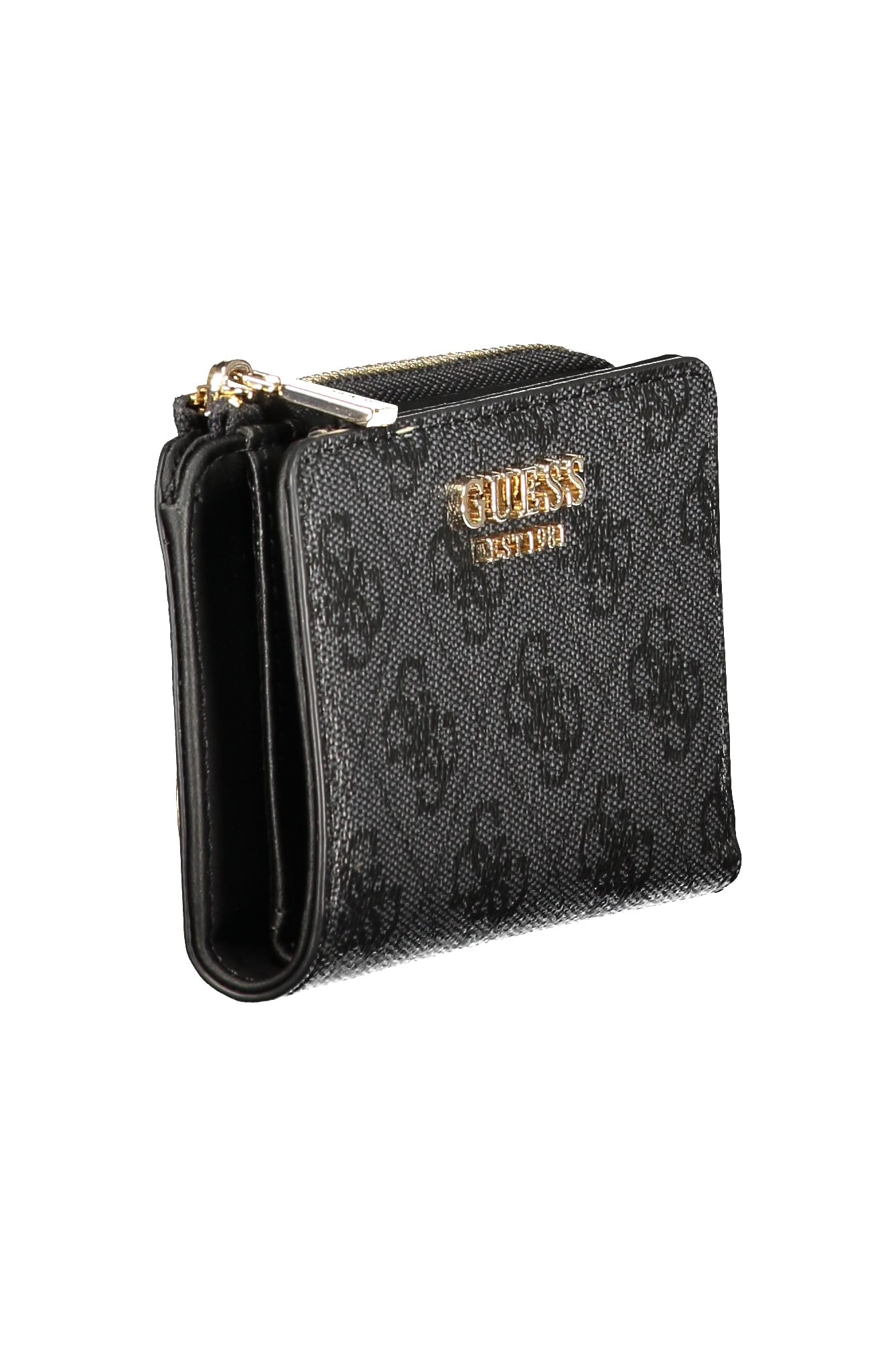 GUESS JEANS WOMEN'S BLACK WALLET - Image 3