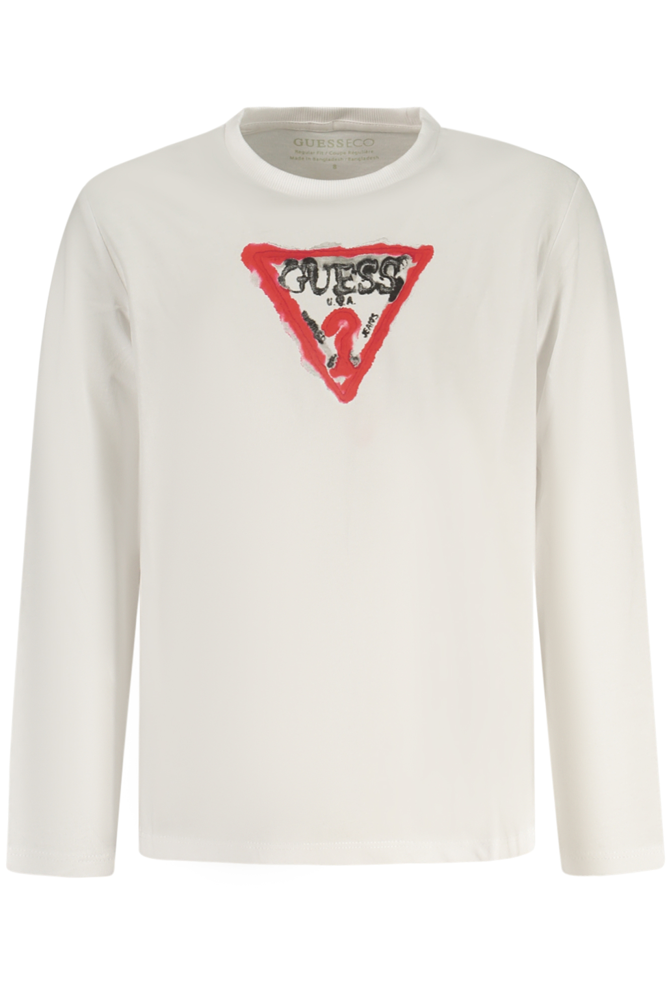 GUESS JEANS LONG-SLEEVED T-SHIRT FOR CHILDREN