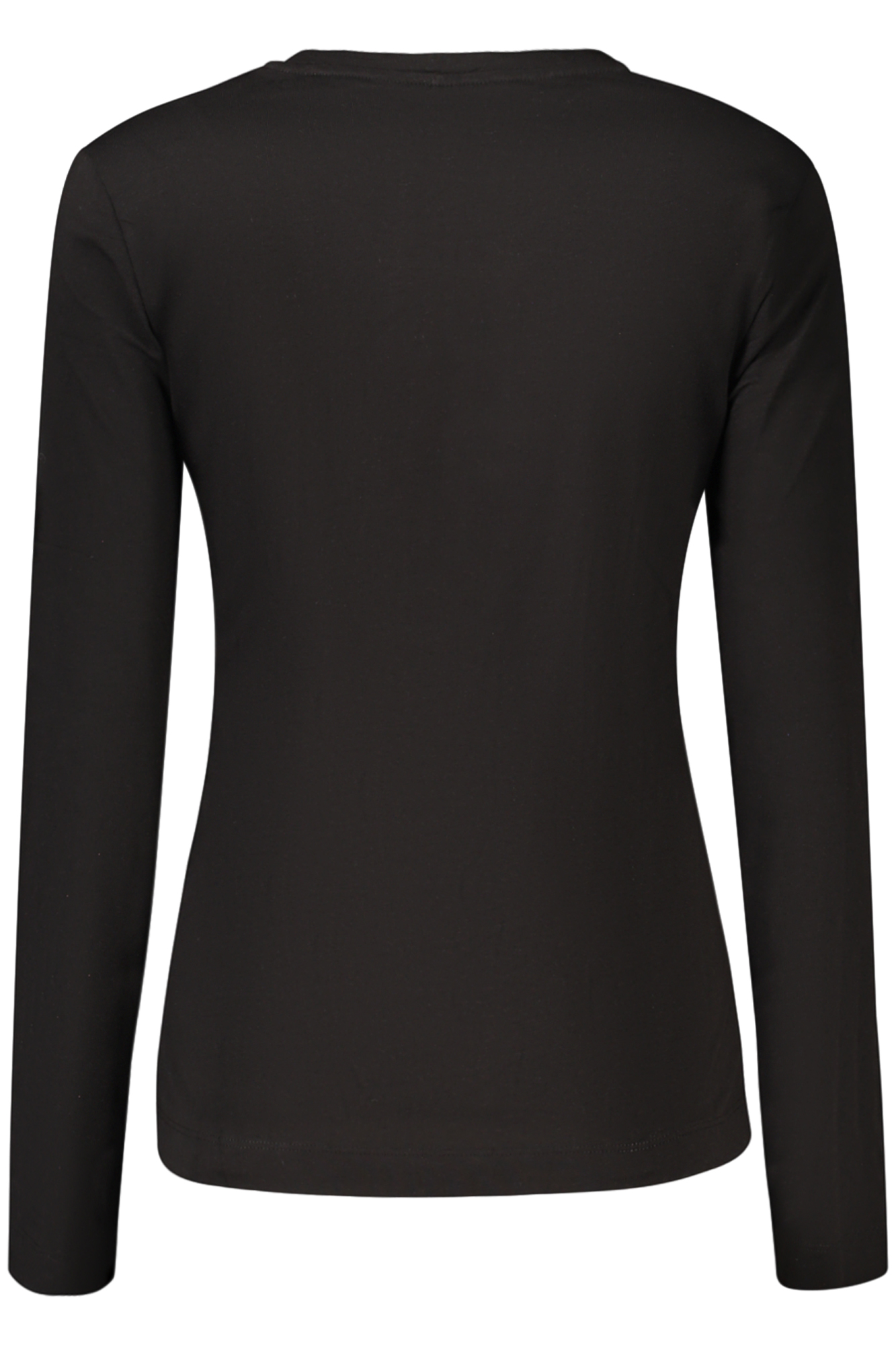 GUESS JEANS WOMEN'S LONG-SLEEVED T-SHIRT BLACK - Image 2