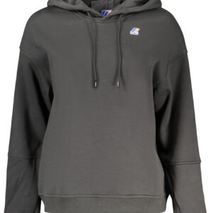 K-WAY MEN'S BLACK ZIP-LESS SWEATSHIRT K-WAY