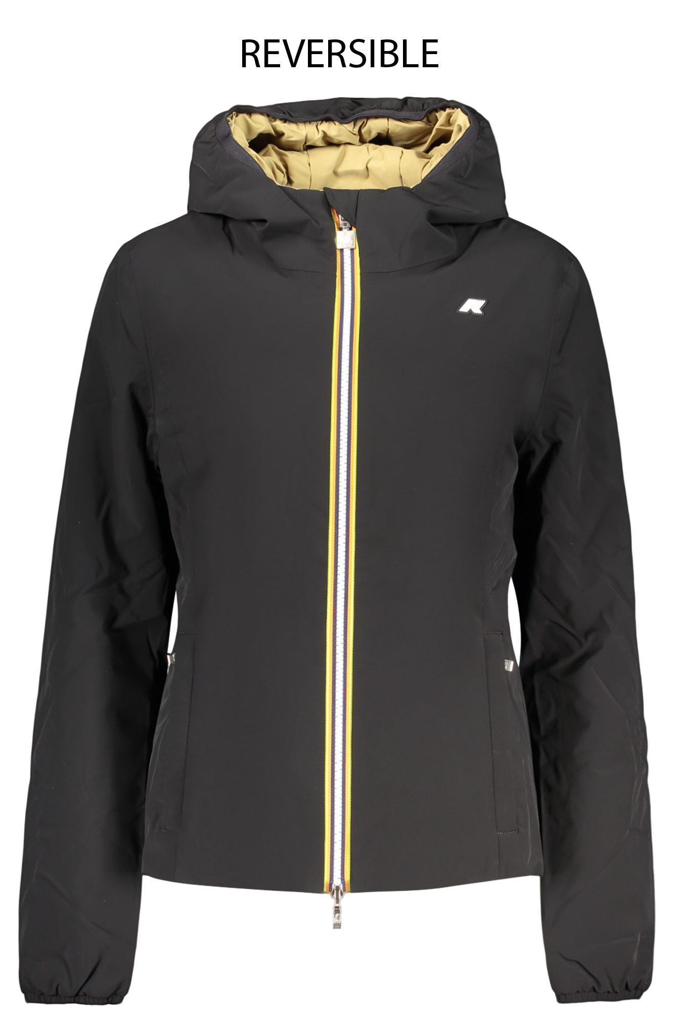 K-WAY WOMEN'S BLACK JACKET K-WAY