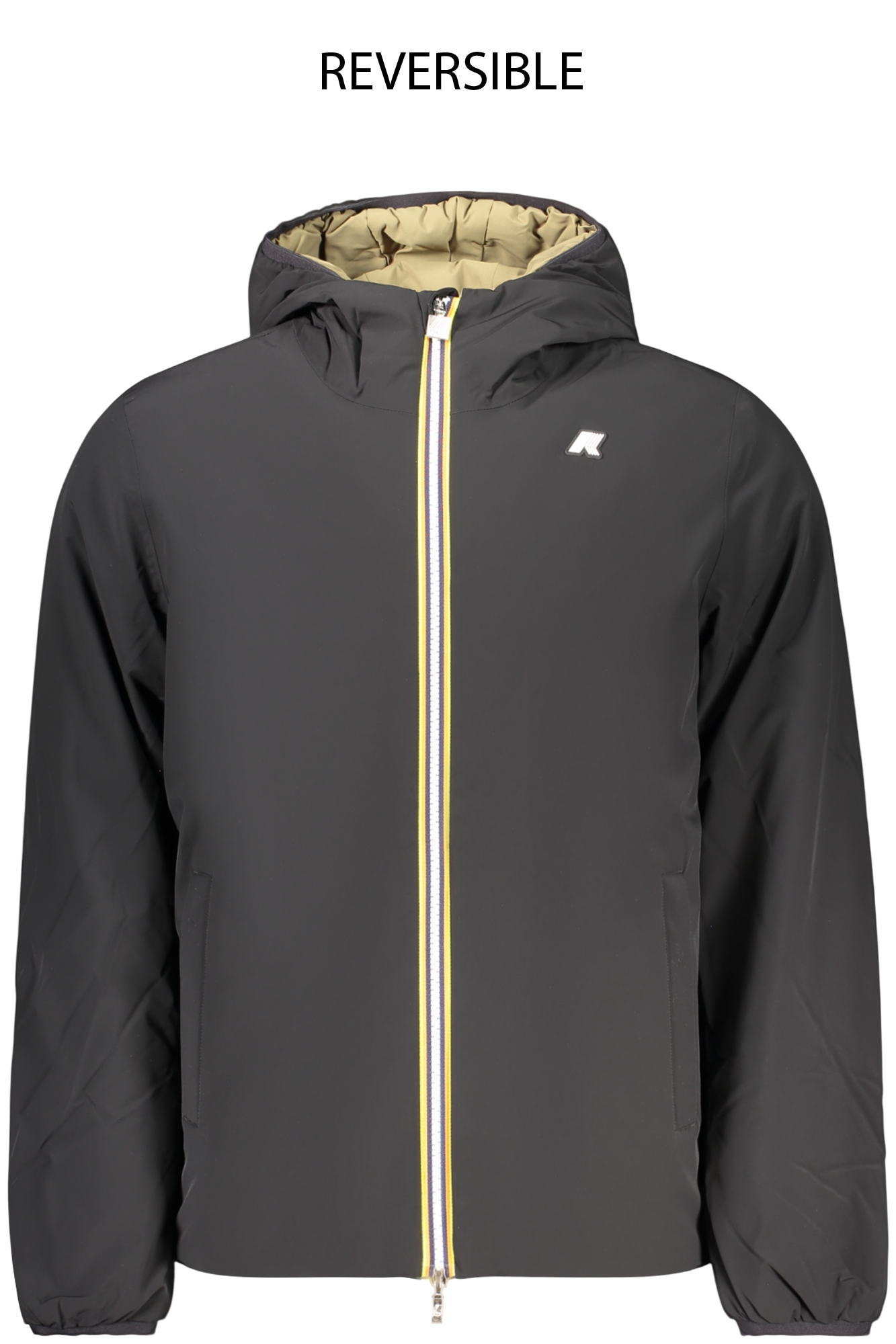 K-WAY MEN'S BLACK JACKET K-WAY
