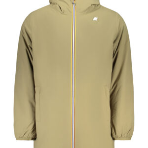 K-WAY MEN'S GREEN JACKET K-WAY