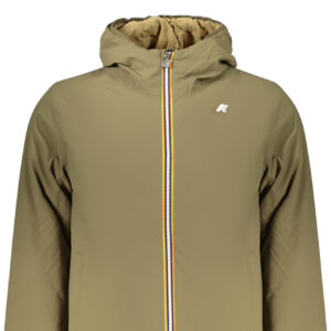 K-WAY MEN'S GREEN JACKET K-WAY