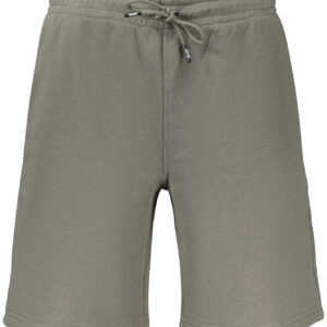 K-WAY MEN'S GREEN SHORT TRACKSUIT TROUSERS K-WAY