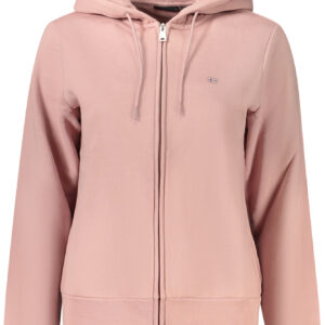 NAPAPIJRI WOMEN'S PINK ZIP-UP SWEATSHIRT NAPAPIJRI