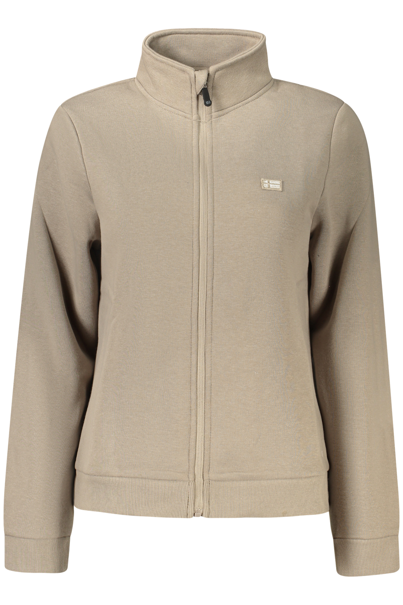 NORWAY 1963 WOMEN'S BEIGE ZIP-UP SWEATSHIRT NORWAY 1963