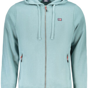 NORWAY 1963 MEN'S GREEN ZIP-UP SWEATSHIRT NORWAY 1963