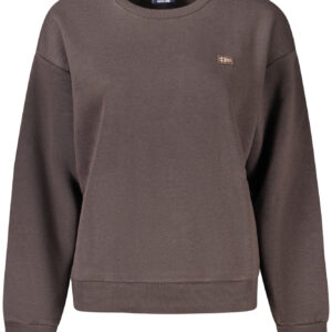 NORWAY 1963 WOMEN'S BROWN ZIP-UP SWEATSHIRT NORWAY 1963