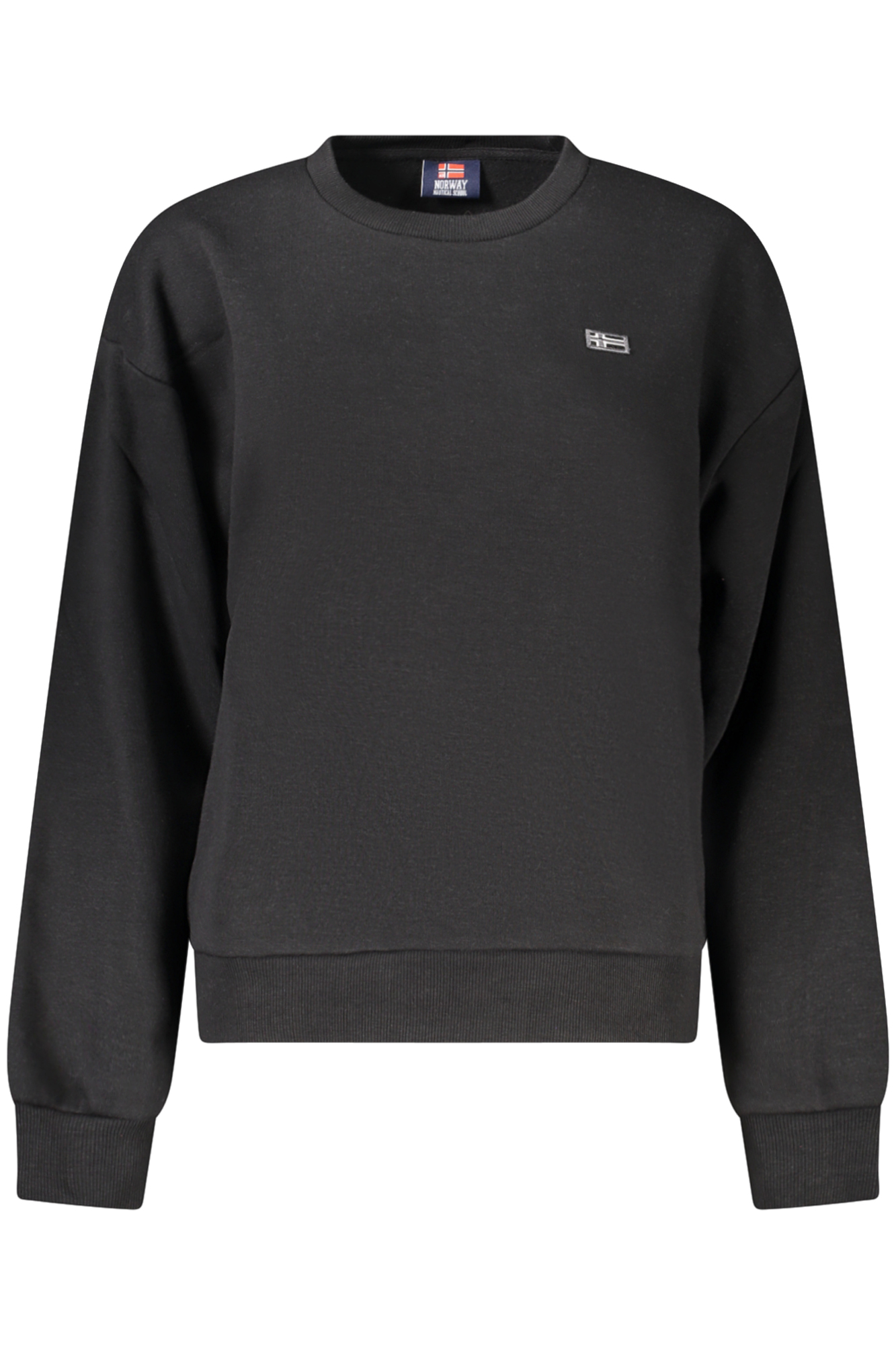 NORWAY 1963 WOMEN'S BLACK ZIP-UP SWEATSHIRT NORWAY 1963
