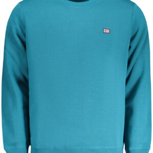NORWAY 1963 MEN'S BLUE ZIP-UP SWEATSHIRT NORWAY 1963