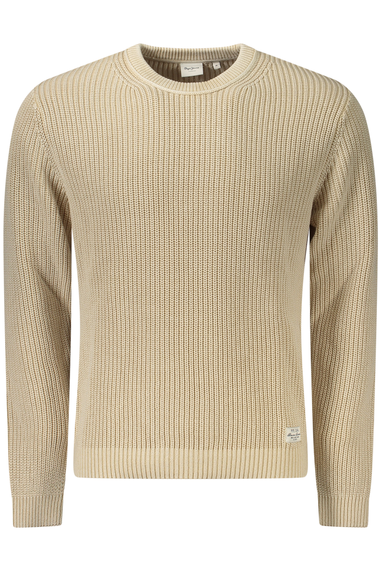 PEPE JEANS MEN'S BEIGE SWEATER PEPE JEANS