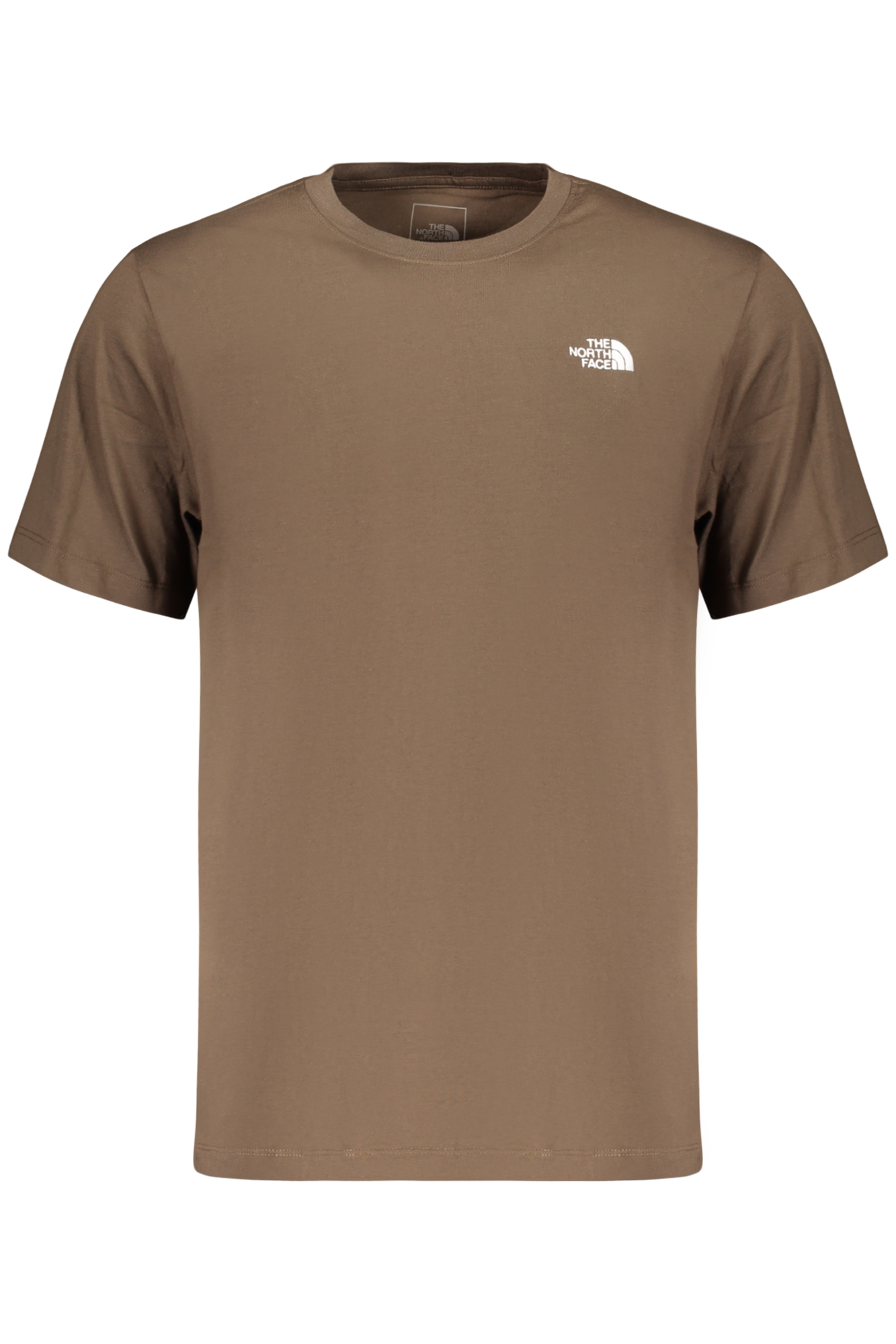 THE NORTH FACE MEN'S SHORT-SLEEVE T-SHIRT BROWN THE NORTH FACE