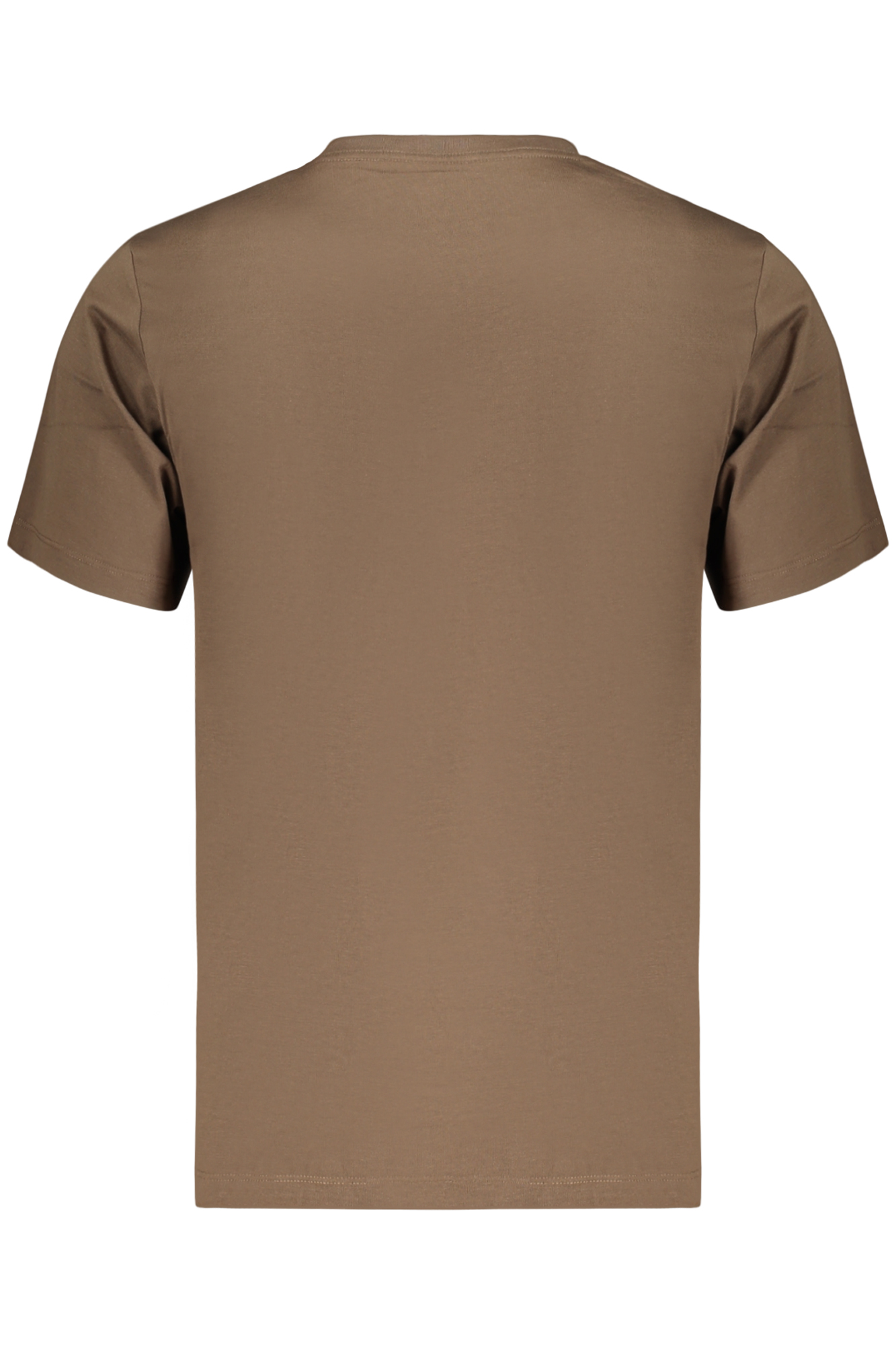 THE NORTH FACE MEN'S SHORT-SLEEVE T-SHIRT BROWN - Image 2