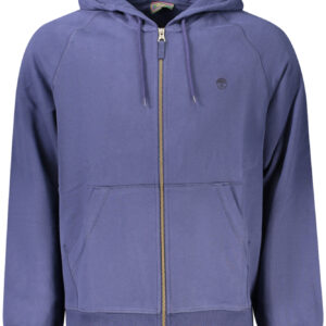 TIMBERLAND MEN'S BLUE ZIP-UP SWEATSHIRT TIMBERLAND