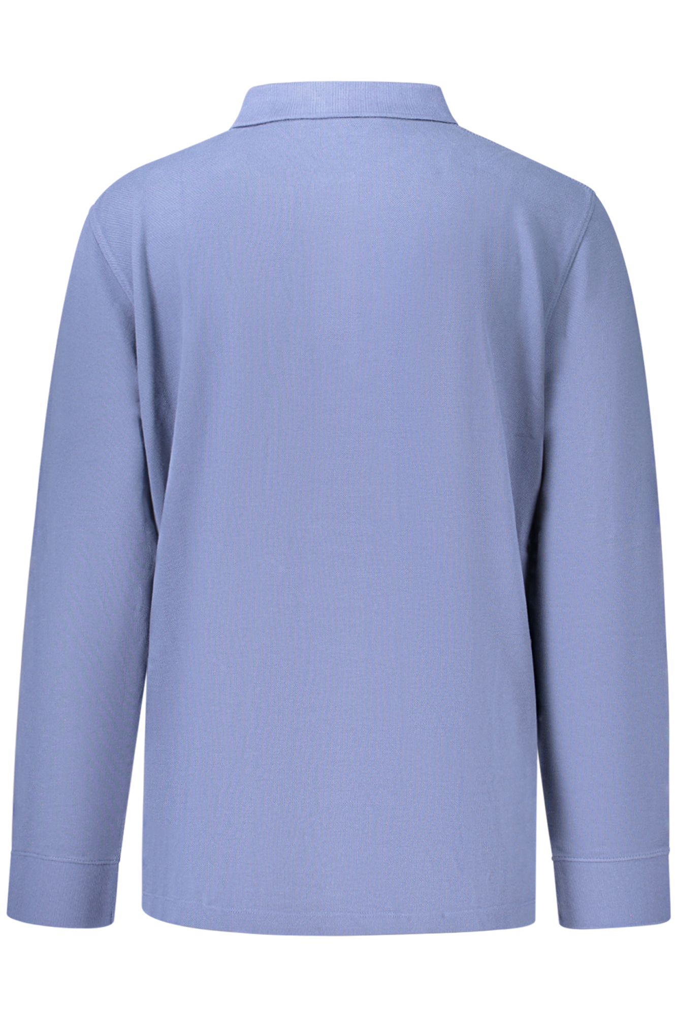 TIMBERLAND MEN'S LONG-SLEEVE POLO SHIRT, BLUE - Image 3