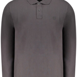 TIMBERLAND MEN'S LONG-SLEEVE POLO SHIRT BLACK TIMBERLAND