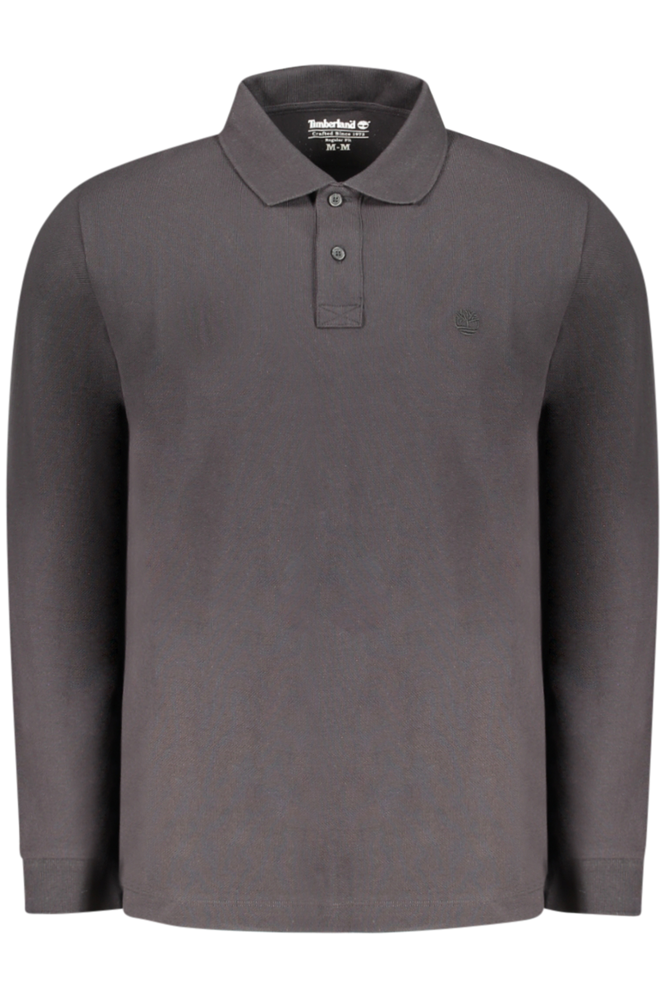 TIMBERLAND MEN'S LONG-SLEEVE POLO SHIRT BLACK TIMBERLAND