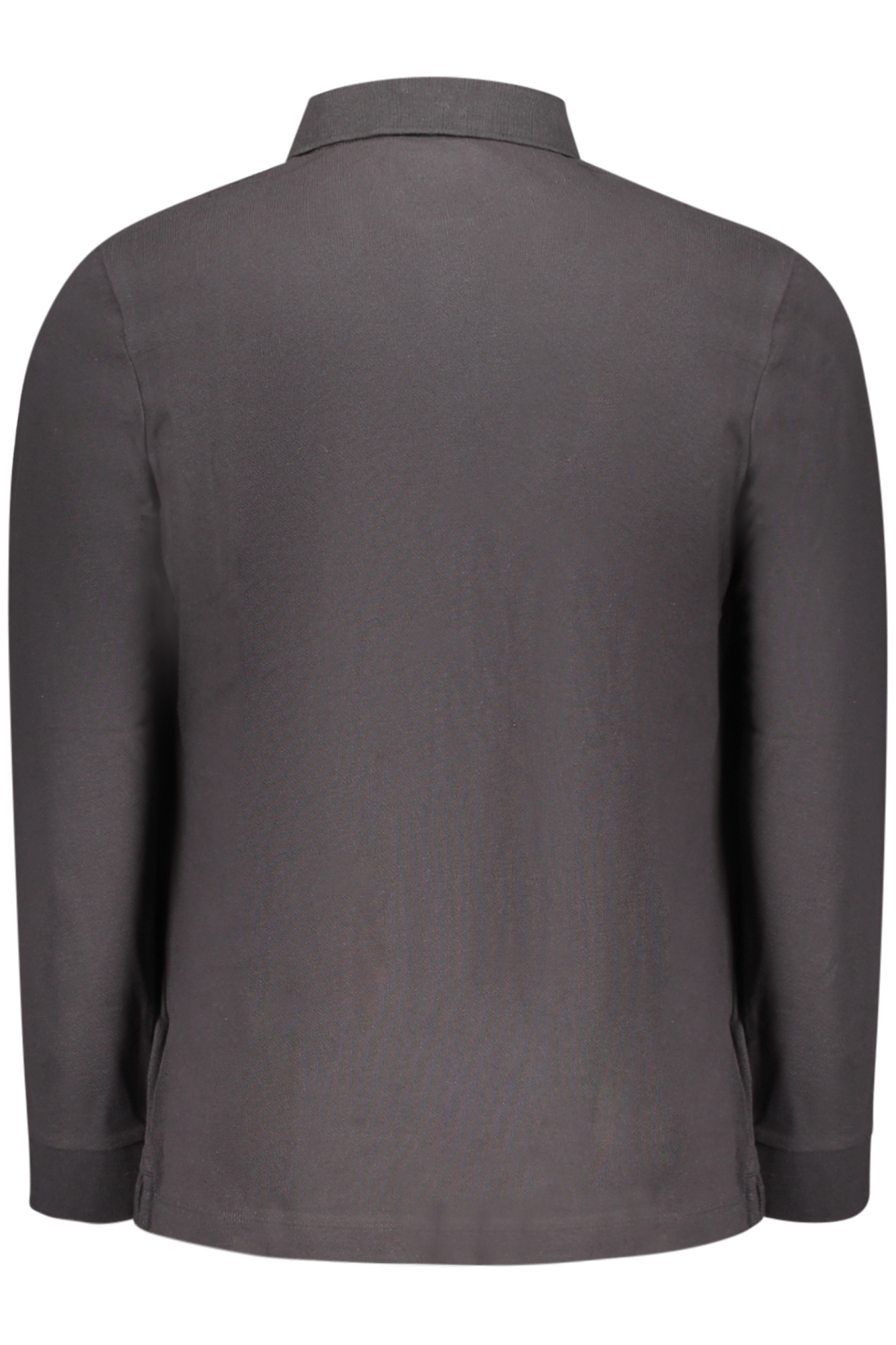 TIMBERLAND MEN'S LONG-SLEEVE POLO SHIRT BLACK - Image 2