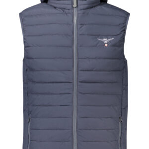 MILITARY ACADEMY MEN'S BLUE SLEEVELESS JACKET ACCADEMIA MILITARE