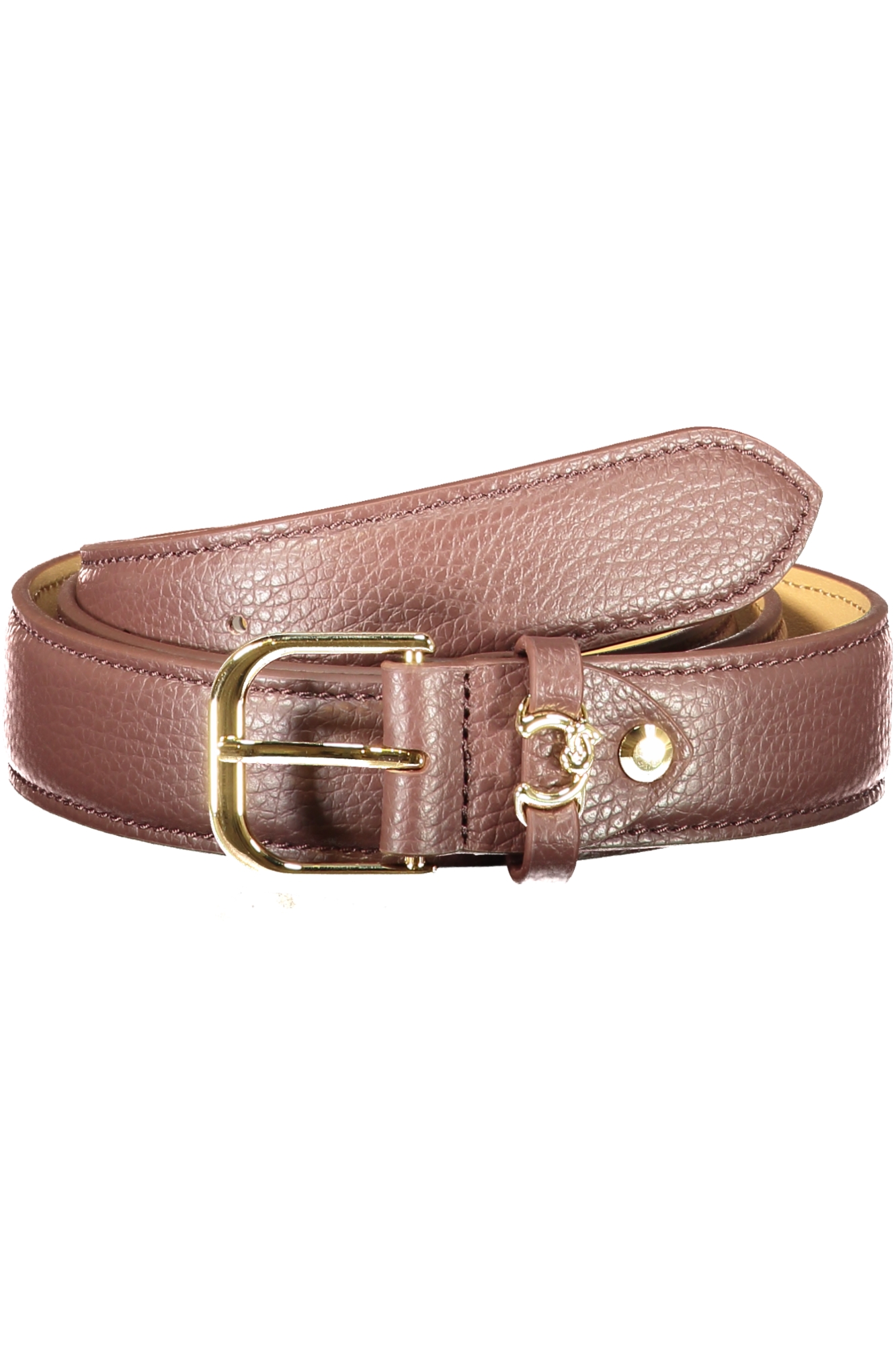 COCCINELLE WOMEN'S LEATHER BELT BROWN COCCINELLE
