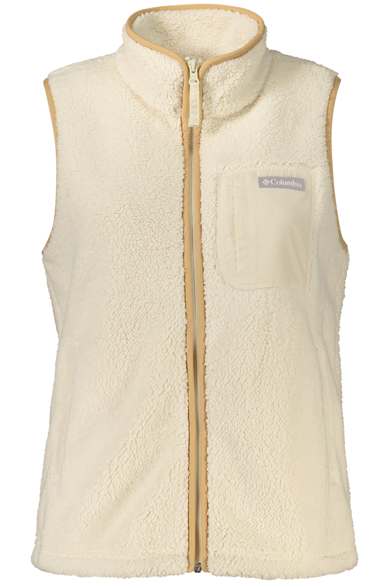COLUMBIA WOMEN'S WHITE SLEEVELESS JACKET COLUMBIA