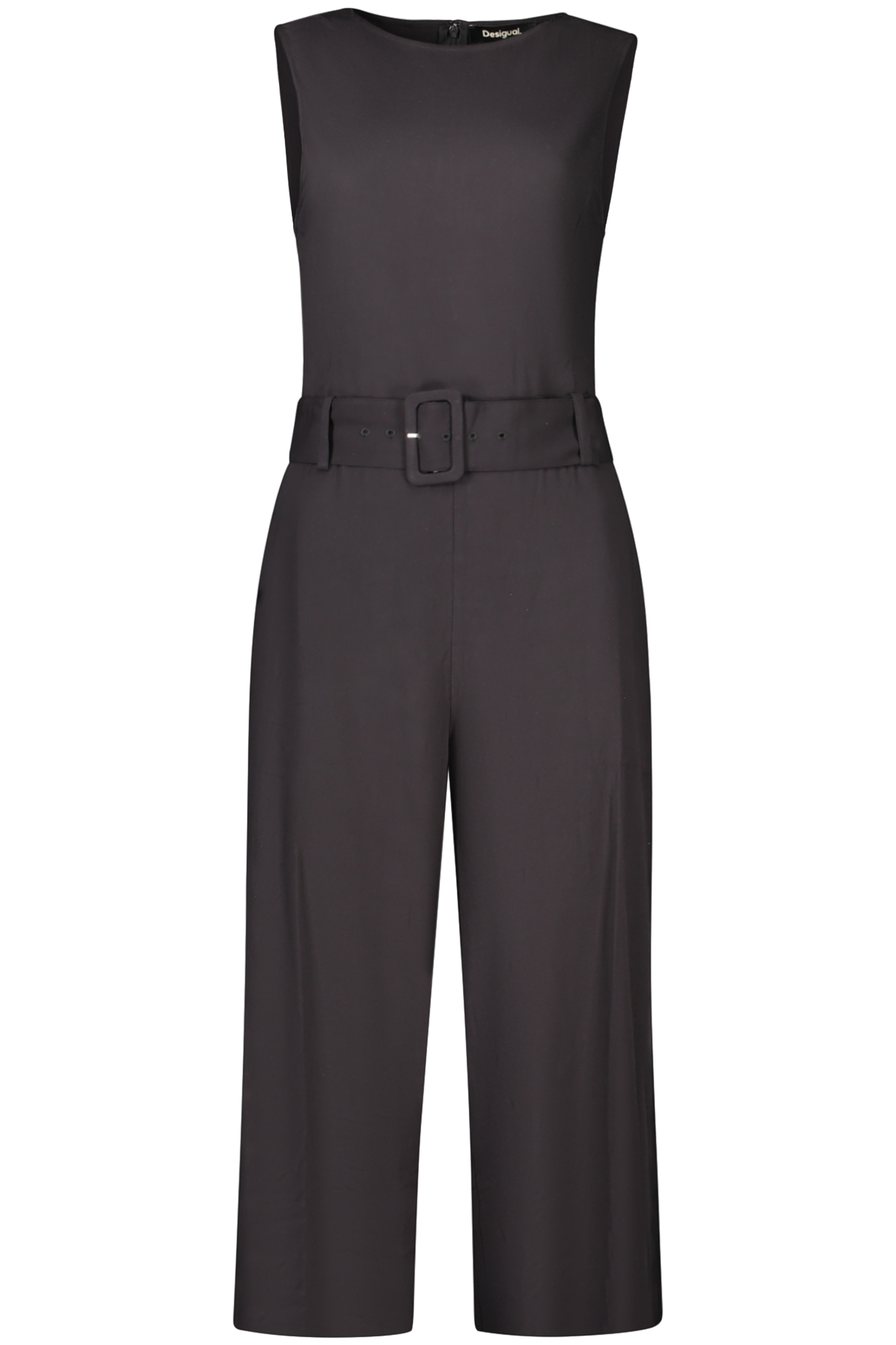 DESIGUAL WOMEN'S BLACK TROUSERS DESIGUAL