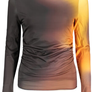 DESIGUAL WOMEN'S LONG-SLEEVED T-SHIRT BLACK DESIGUAL